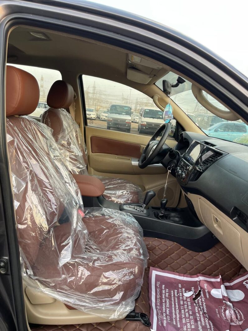 TOYOTA FORTUNER 2014 EXR 2.7 V4 GCC SPECS