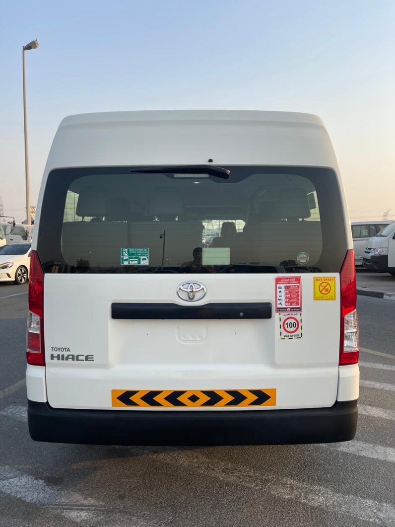 Toyota Hiace 2022 Highroof 13 seater GCC Specs