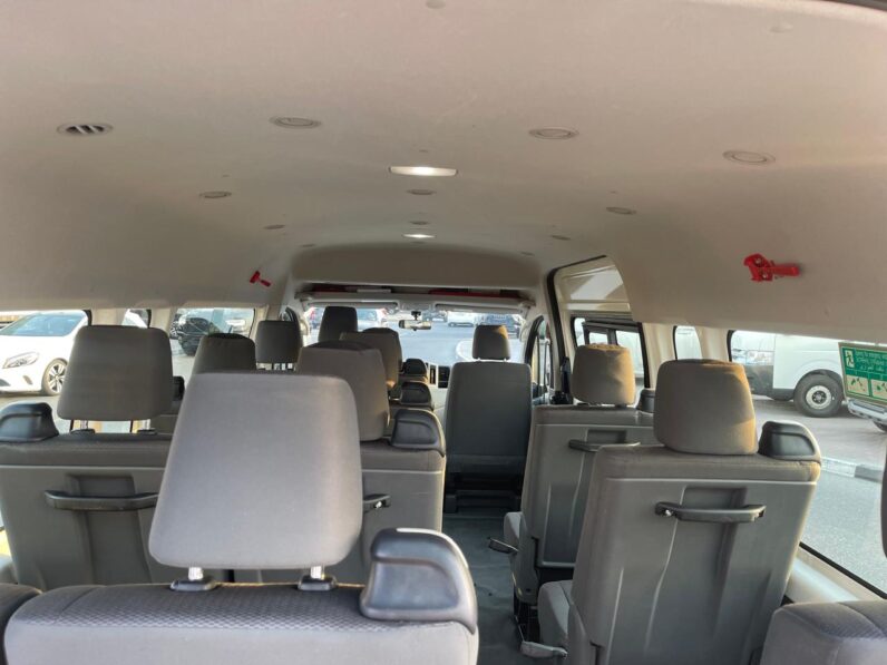 Toyota Hiace 2022 Highroof 13 seater GCC Specs